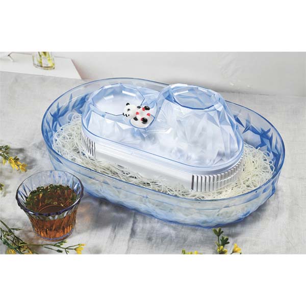 そうめん流し器波乗りパンダ