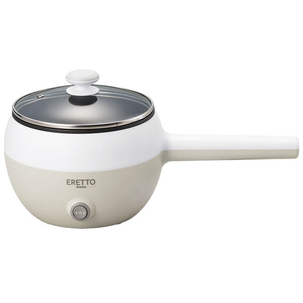 【1コごとに50Pもらえる・4/15まで期間限定】エレットmono 電気片手鍋16cm