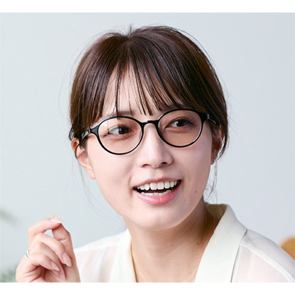 UV&ブルーライトカット 薄色サングラス　デミ