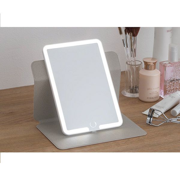 LED 360° ポータブルフラットミラー